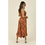 Angie Angie Smocked Bodice Angled Hem Jumpsuit (Q5V65)