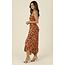 Angie Angie Smocked Bodice Angled Hem Jumpsuit (Q5V65)