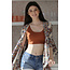 Angie Rib Knit Crop Tank (X2CK3)