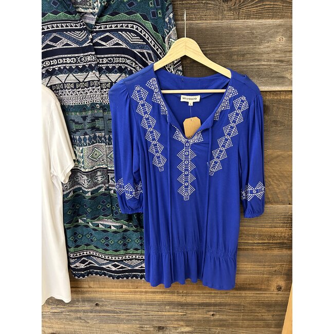 In Three’s Clouds, Grass, & Water Tops