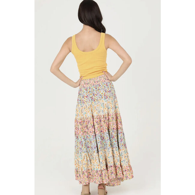 Angie Angie Tiered Skirt w/Smocked Waist (26P57)