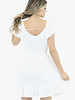 Angie Lace Trim Mini Dress (F4H08)