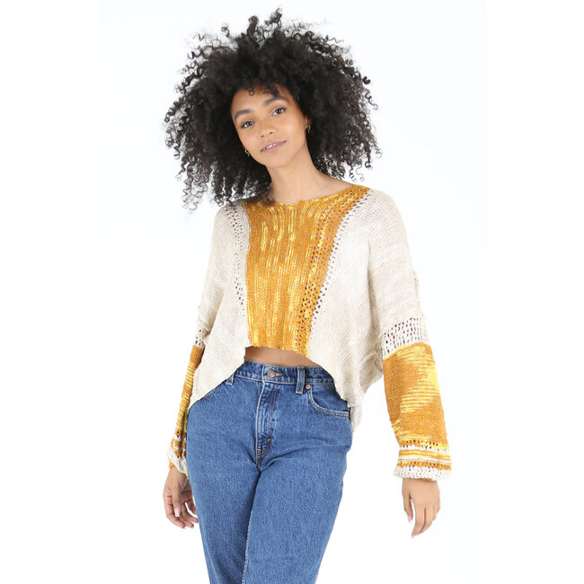 Angie Angie Crop Pullover (XHE55)