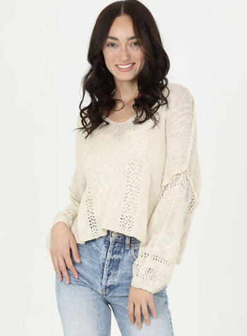 Angie Crop Pullover (XHE55)