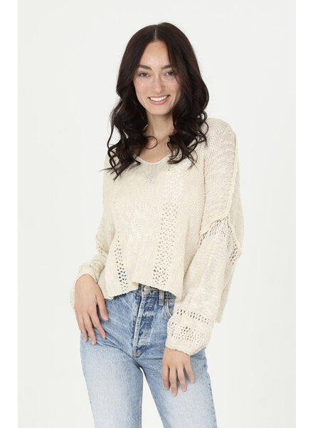Angie Crop Pullover (XHE55)