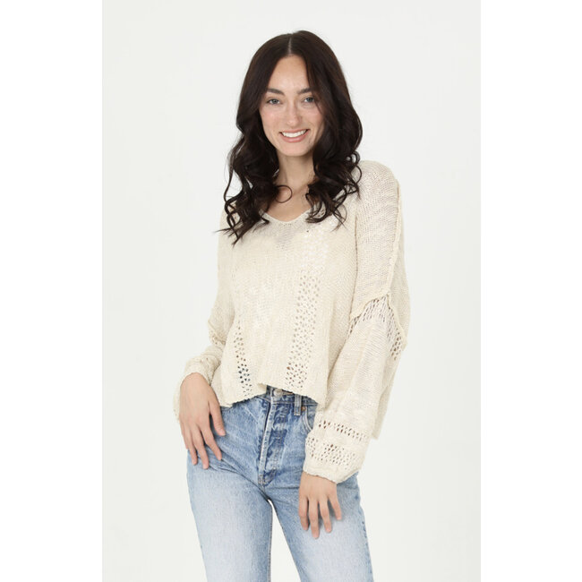 Angie Crop Pullover (XHE55)