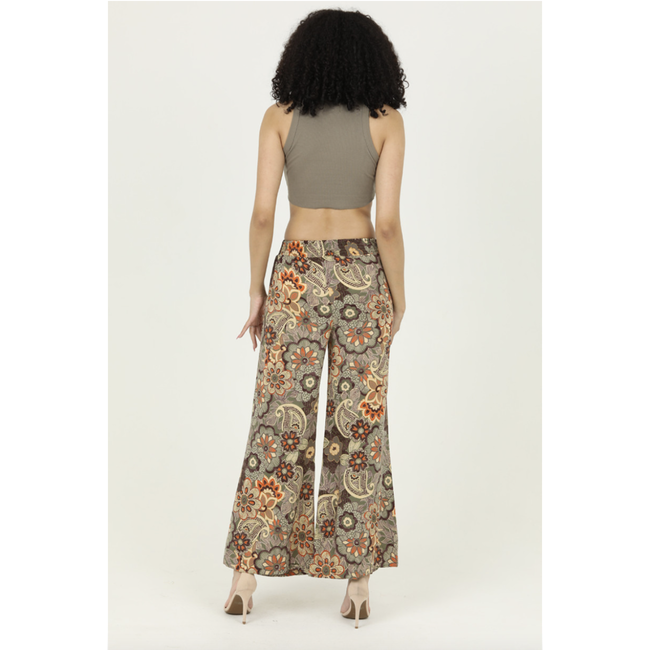 Angie Angie Printed Pants(25A93)