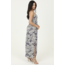 Angie Angie Keyhole Maxi Dress With Slit (F4B48)