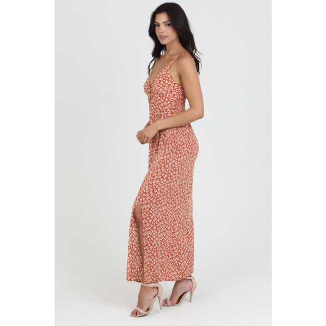 Angie Striped Keyhole Maxi Dress - Creations Boutique