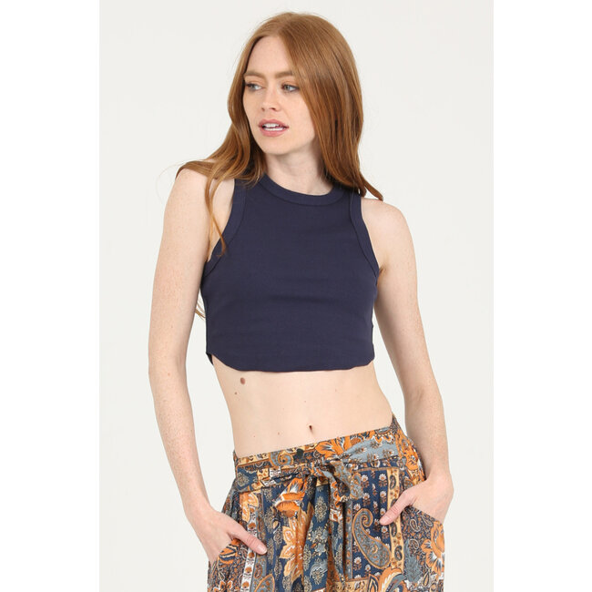 Angie Ribbed Tank (X2DF1)