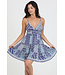 Angie Angie Tiered Tie-Back Dress (F4H12)