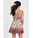 Angie Angie Tiered Tie-Back Dress (F4H12)