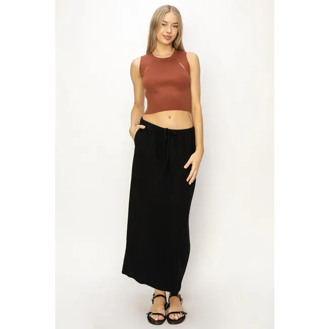 Double Zero Double Zero Woven Skirt (DZ24A302)