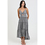 Angie Angie  Twist Front Tiered Dress (C4A91)