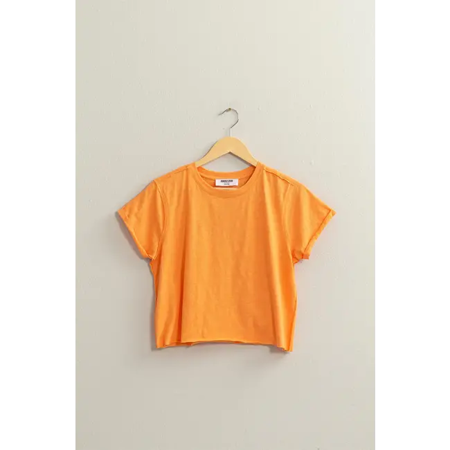 Double Zero Double Zero Cropped T Shirt (DZ24C180)