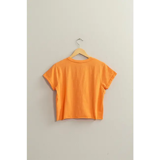 Double Zero Double Zero Cropped T Shirt (DZ24C180)