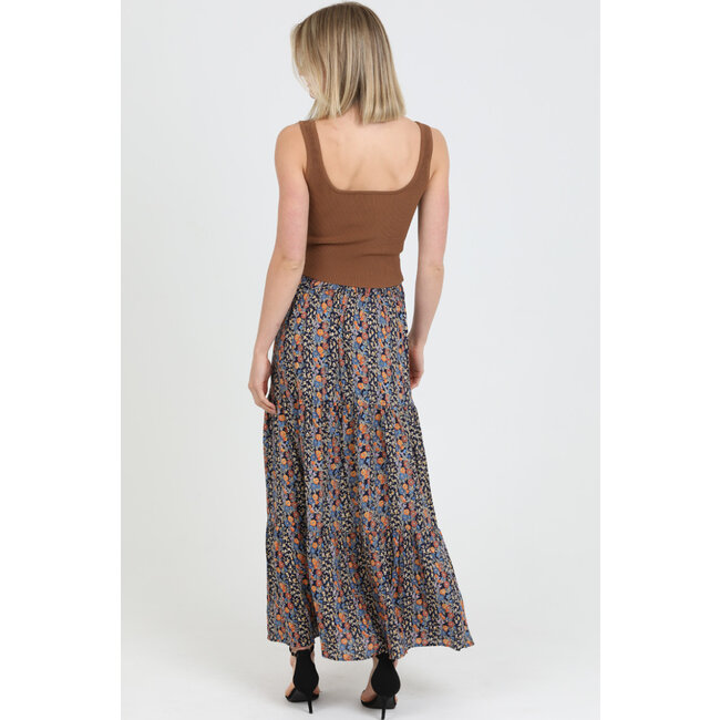 Angie Angie Maxi Skirt With Side Slits (26N20)