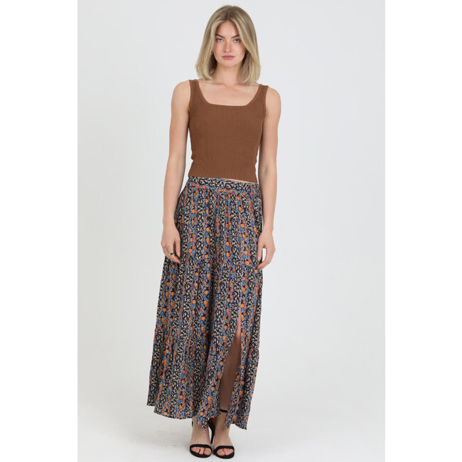 Angie Angie Maxi Skirt With Side Slits (26N20)