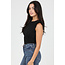 Angie Wavy Rib Knit Top (X2DU8)