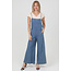 Angie Denim Flare Leg Jumpsuit (B5A51)