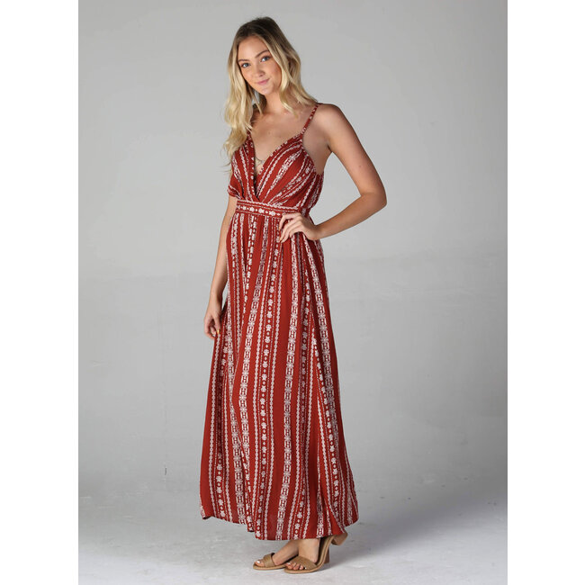 Angie Angie Maxi Dress w/ Surplus Top (B4Y27)