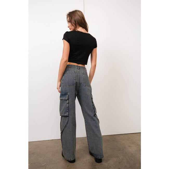 Pretty Garbage Martini Baby Tee (PDT1143)