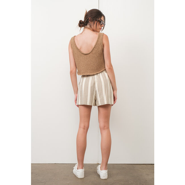 Pretty Garbage Boucle Knit Tank (PST1080)