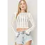 HYFVE HYFVE Back Tie Lightweight Sweater Top (HF24C064)