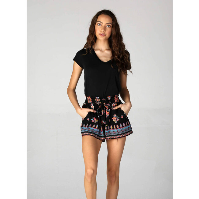 Angie Angie Self Belt Shorts (25Q77)