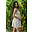 Angie Angie Short Dress W/Smocking (F4J69)