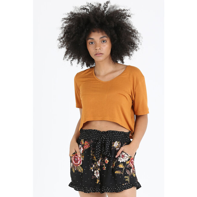 Angie Angie Self Belt Shorts (25Q77)