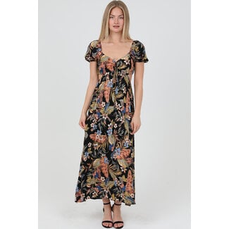 Angie Angie Maxi dress w/cutouts(C4A34)