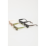 Fame Acetate Rectangle Sunglasses (7990)