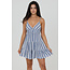 Angie Spg Strap Tiered Dress (F4H12)