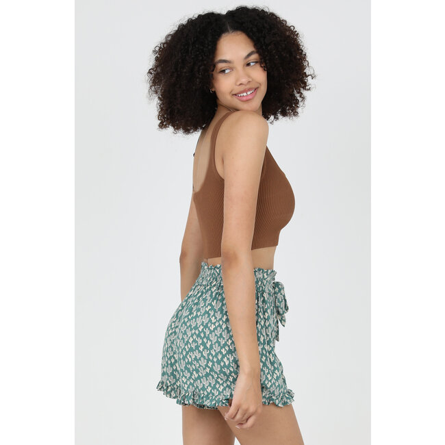 Angie Angie Self Belt Shorts (25Q77)