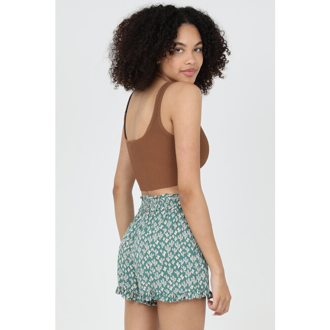 Angie Angie Self Belt Shorts (25Q77)