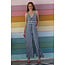 Angie Angie Twist Front Keyhole Spg Strap Jumpsuit (B5913)