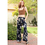 Angie Angie Wide Leg Pants with Self Tie (25C71)