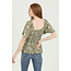 Angie Angie Short Sleeved Top Crossed Back (C2249)