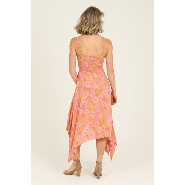 Angie Angie Keyhole Spag Strap Dress (C4921)