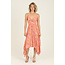 Angie Angie Twist Front Keyhole Spag Strap Dress (C4921)