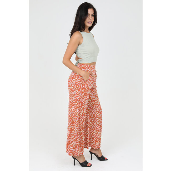 Angie Angie Printed Pants(25A93)