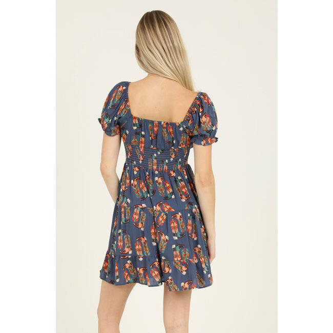 Angie Angie Sweetheart Neckline Short Dress (C4954)