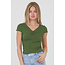 Angie Angie Cinched Vneck tee (X2DN1)