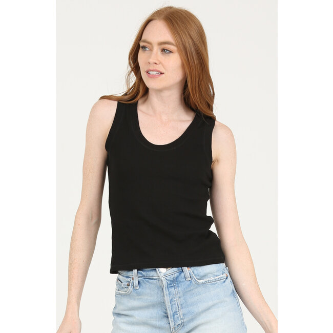 Angie Angie Ribbed Tank (X2DE9)