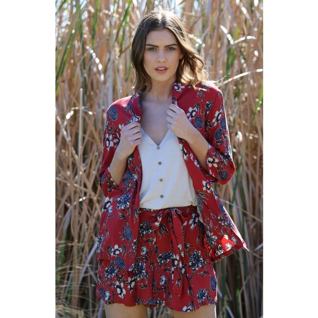 Angie Angie Wood Button Swing Tank (X2T72)