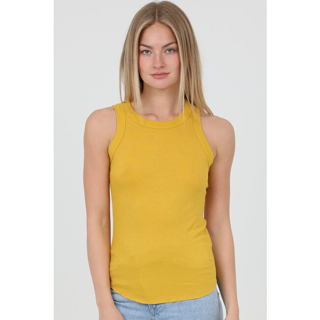 Angie Angie Ribbed Tank (X2DF0)