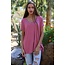 Angie V-Neck Over-Sized Knit Top (X2K05)