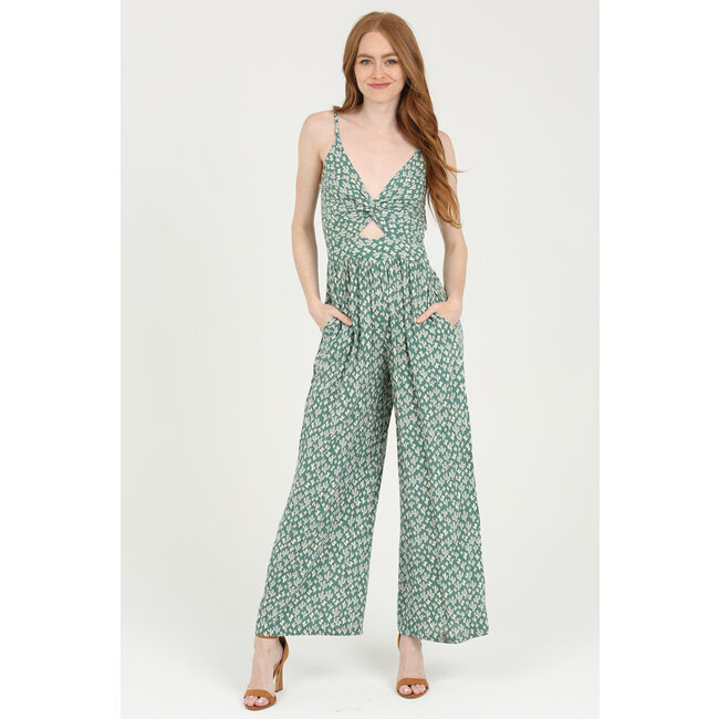 Angie Angie Twist keyhole Jumpsuit (B5A42)