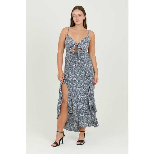 Angie Angie Maxi Keyhole Dress (F4F55)